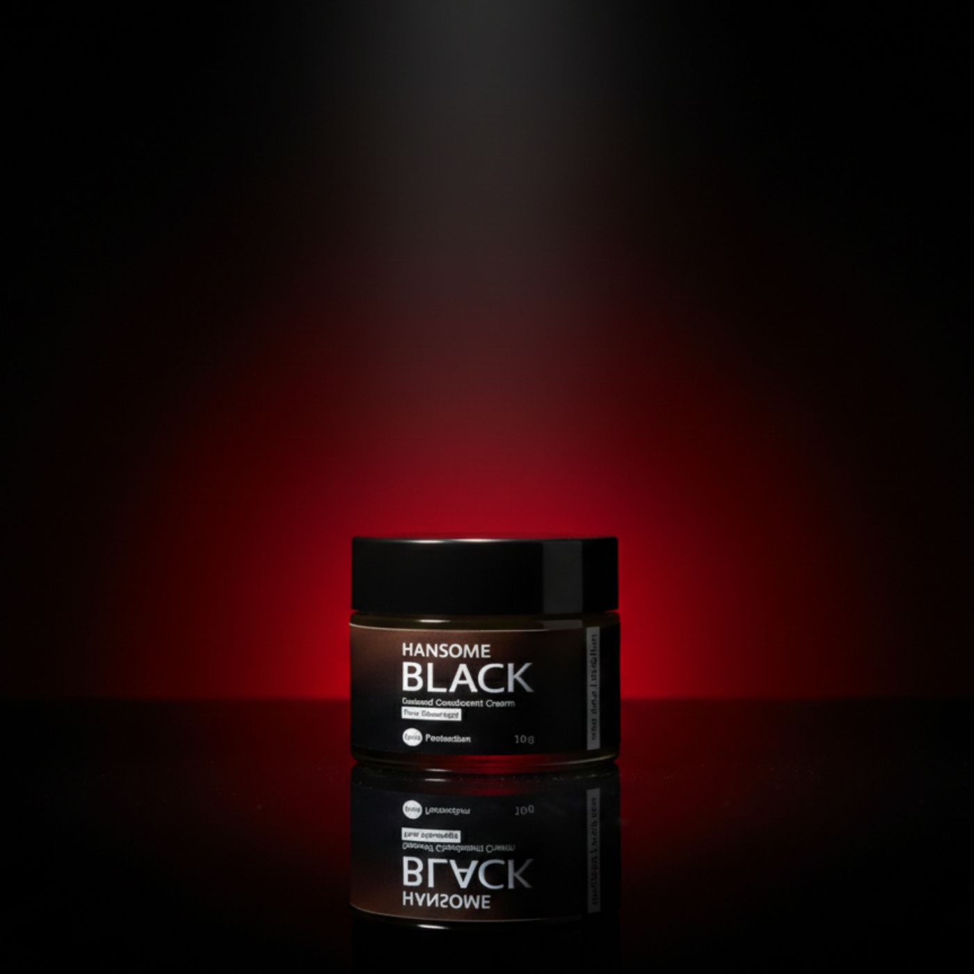 Natural Deodorant Cream - HANSOME BLACK