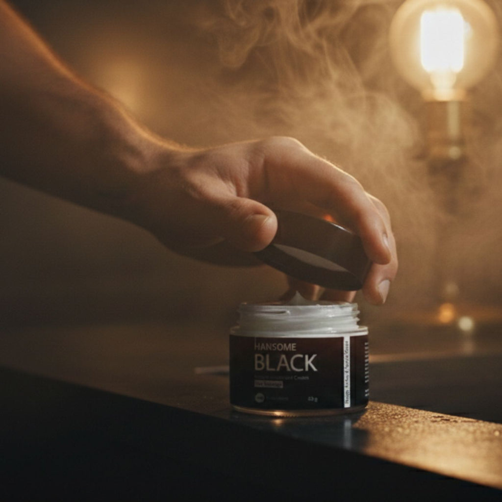 Natural Deodorant Cream - HANSOME BLACK